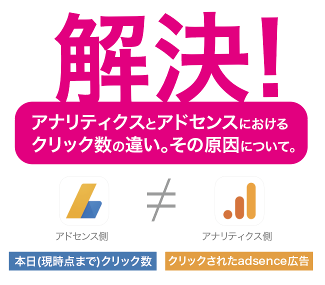 追記 解決 アナリティクスとアドセンスにおける広告クリック数の違い その原因について カトリ ブログ